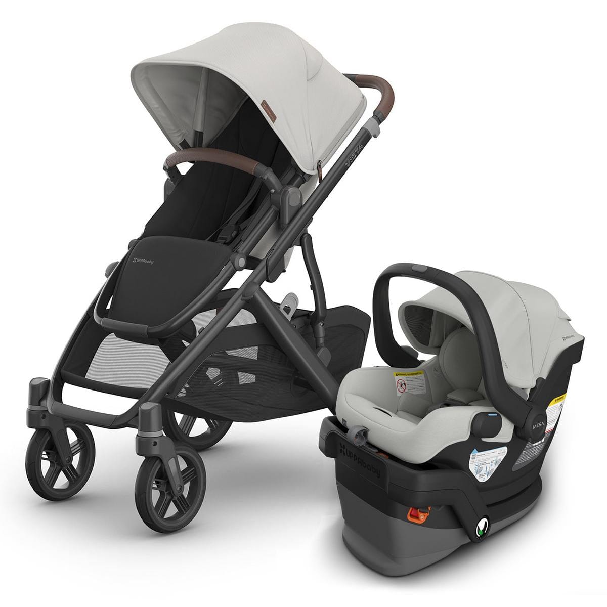 UPPAbaby Vista V3 & Mesa Travel System — alternate view