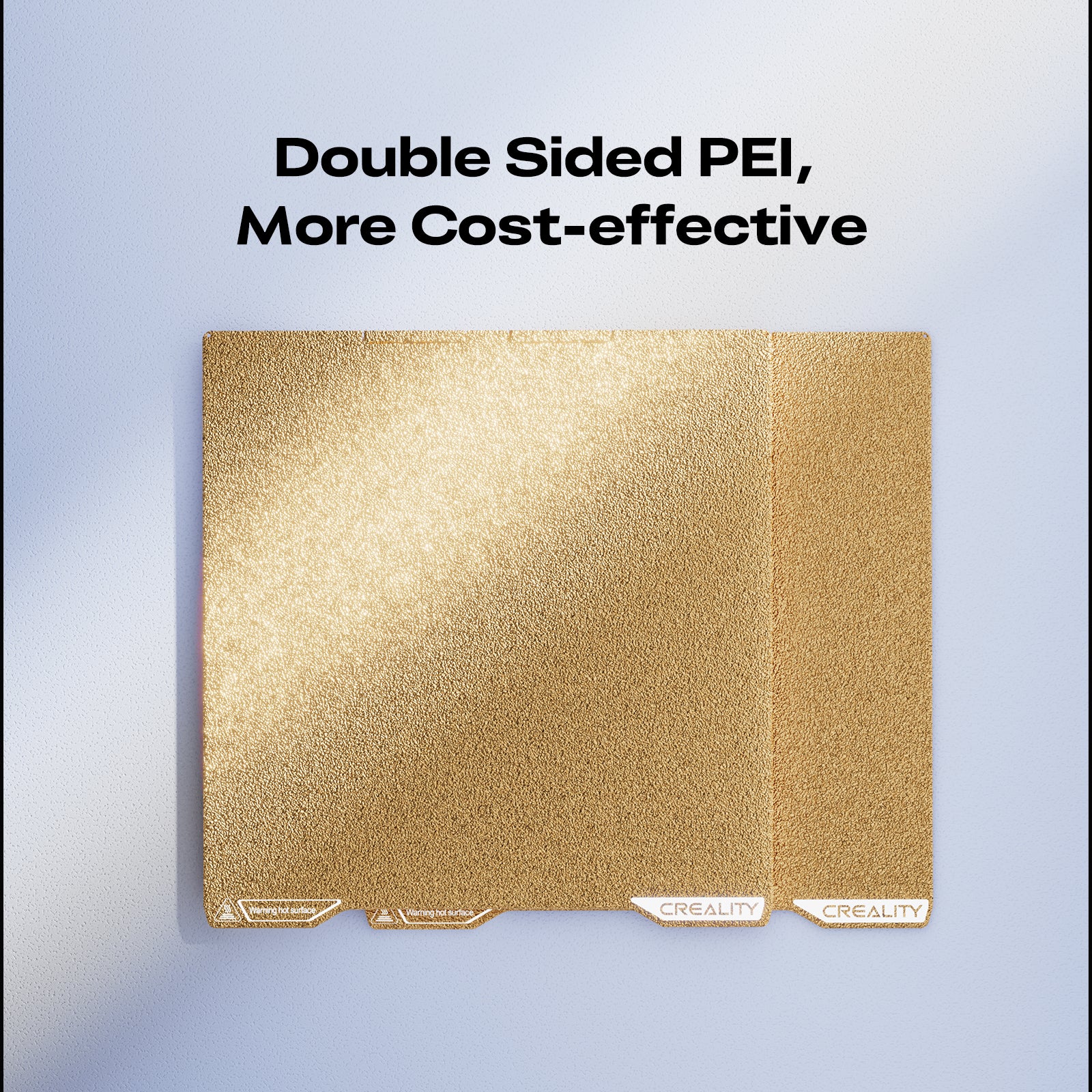 Creality K2 Pro PEI Double-Sided Frosted Build Plate — alternate view