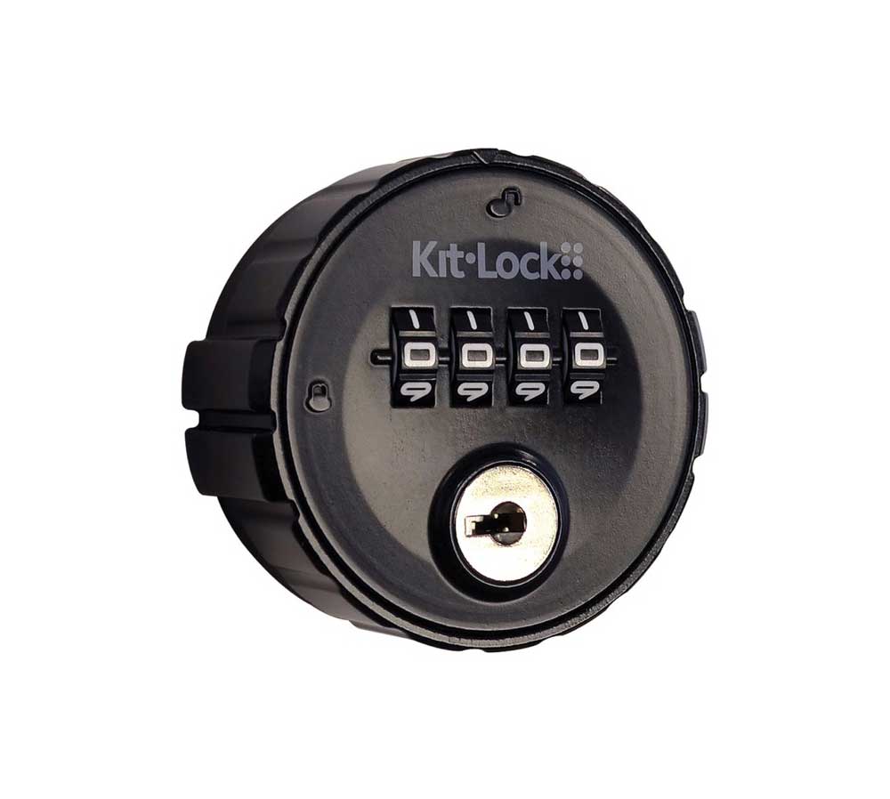 Kit Lock Code Locks KL10 Mechanical Combination Lock Kit — alternate view