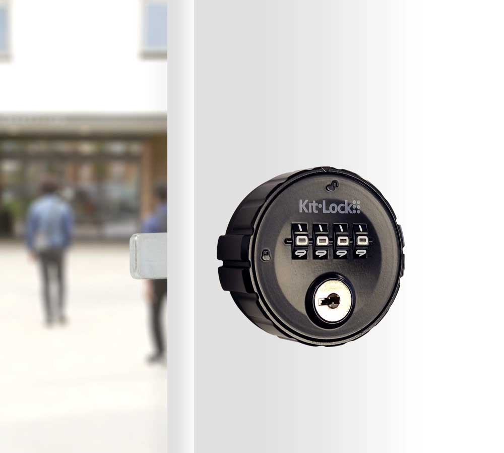 Kit Lock Code Locks KL10 Mechanical Combination Lock Kit — alternate view