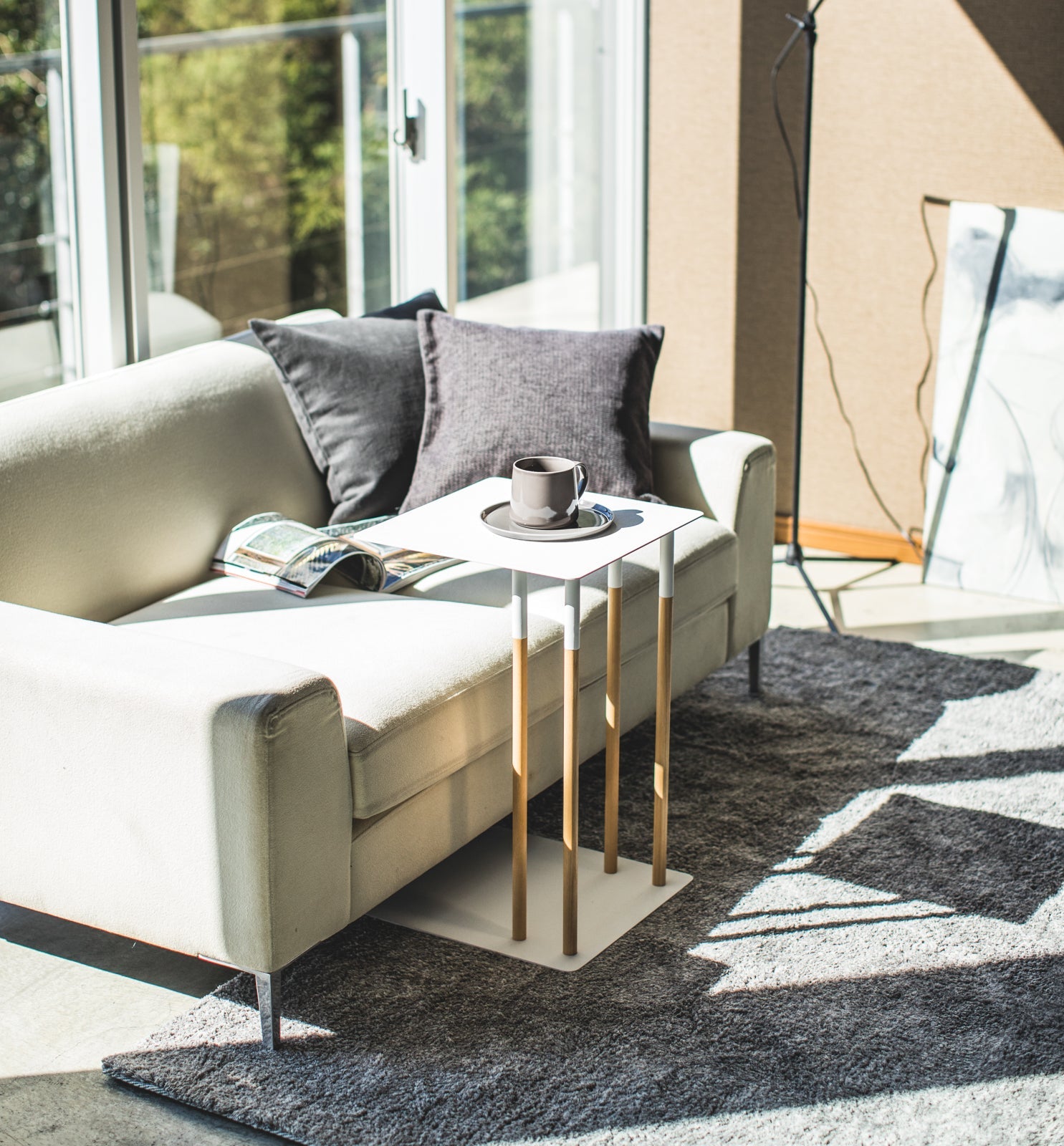 Sageandsill C Side Table 22 H Steel — alternate view