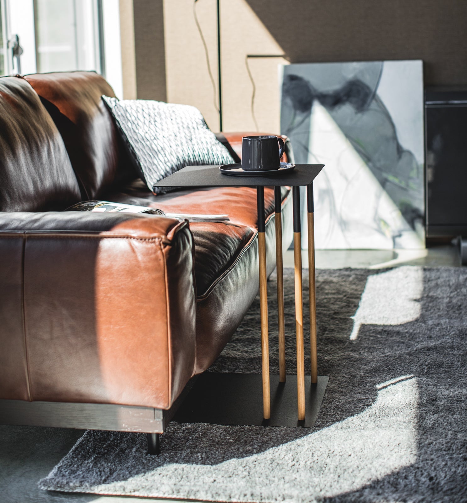 Sageandsill C Side Table 22 H Steel — alternate view