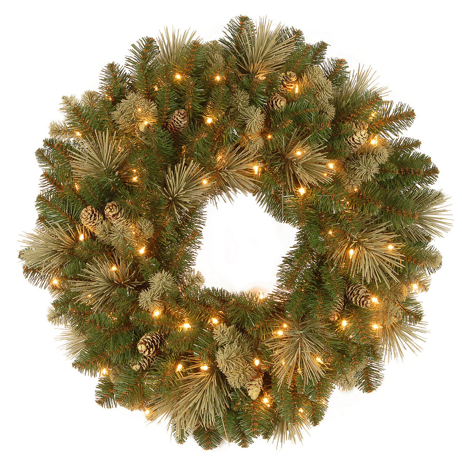 National Tree Company Pre-Lit Artificial Christmas Wreath