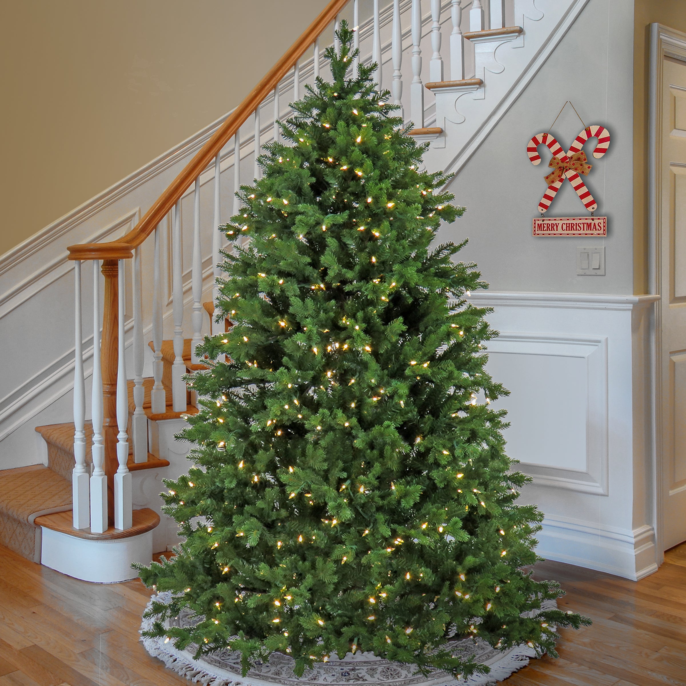 National Tree Company Pre-Lit Artificial Christmas Wreath — alternate view
