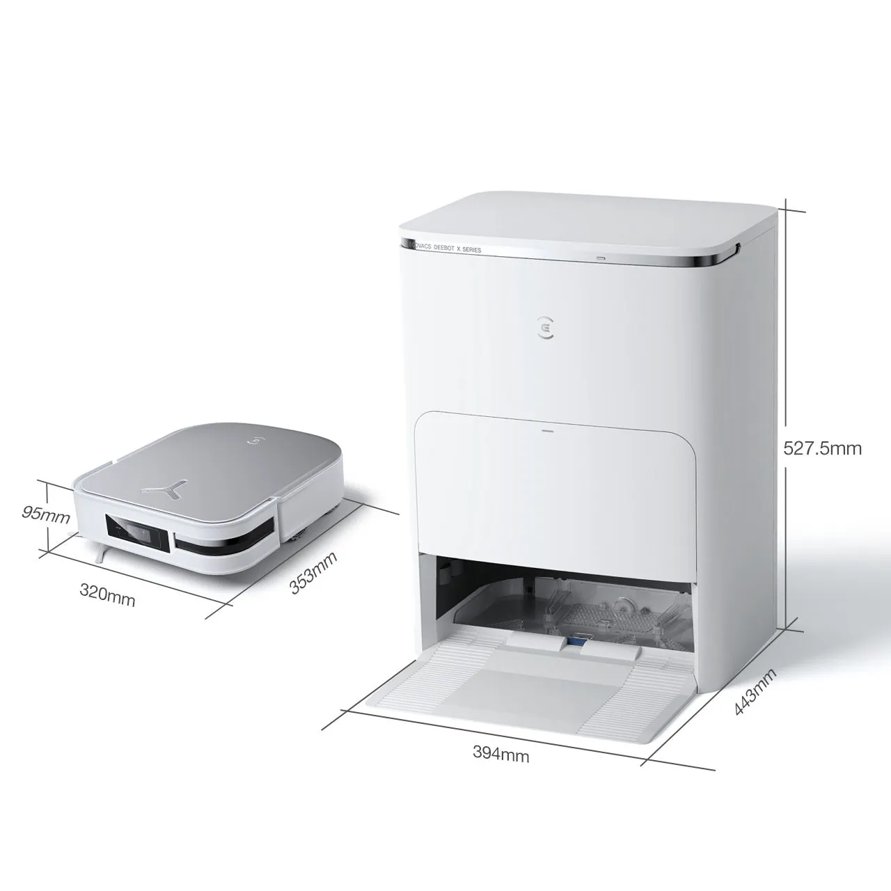 Ecovacs DEEBOT X2 OMNI Robot Vacuum — alternate view