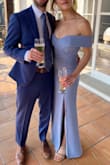 Lulus Song of Love Off-the-Shoulder Maxi Dress — alternate view
