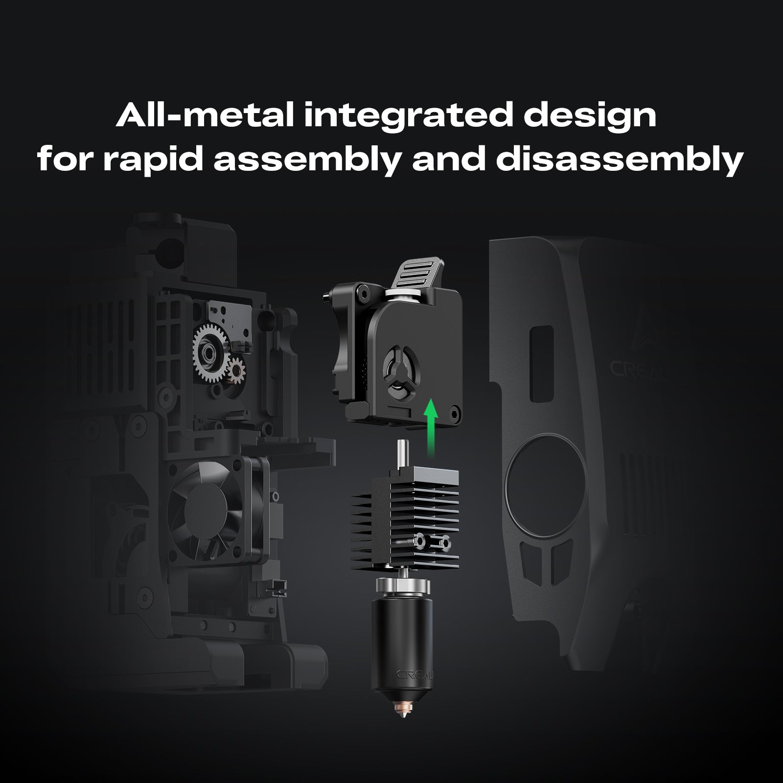 Creality K2 Pro Ceramic Heating Block Kit — alternate view