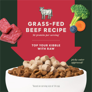 Instinct Raw Boost Freeze-Dried Raw Meal Mixers Beef — alternate view
