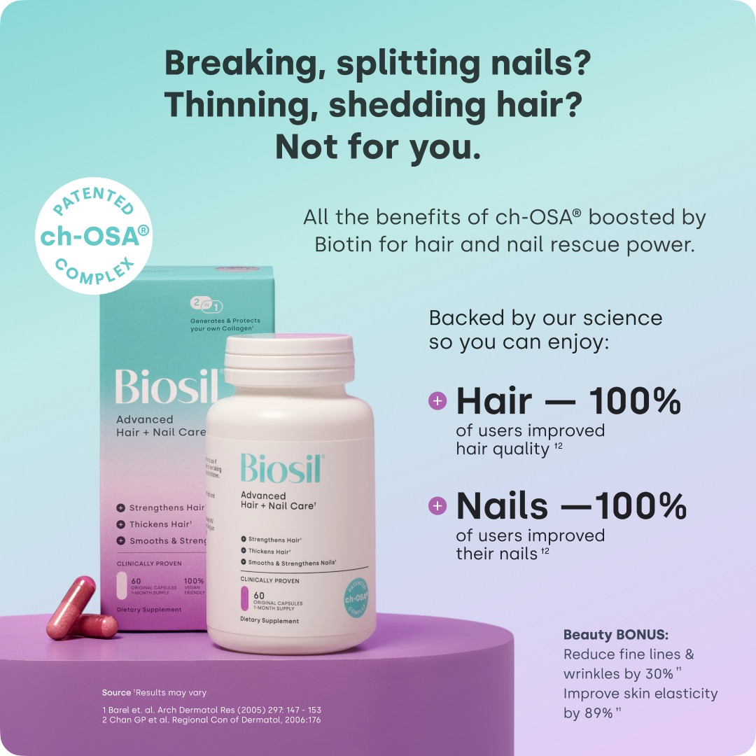 BioSil Advanced Hair & Nail Care — alternate view