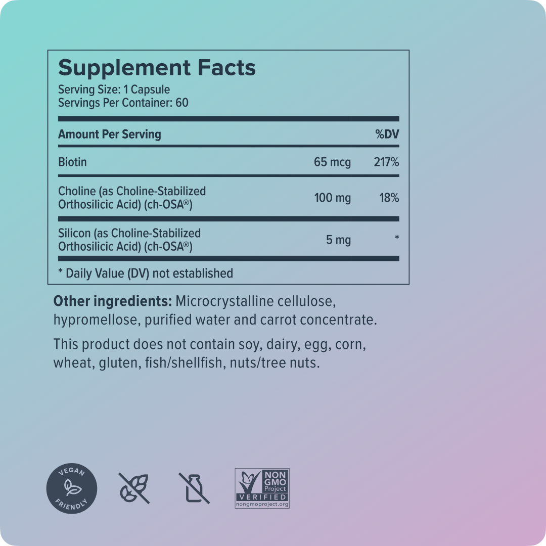 BioSil Advanced Hair & Nail Care — alternate view
