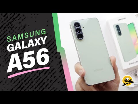 Samsung Galaxy A56 5G Awesome Olive SM-A566BZAQEUB — alternate view