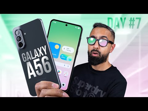 Samsung Galaxy A56 5G Awesome Olive SM-A566BZAQEUB — alternate view