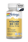 Solaray Vitamin D3 + K2 — alternate view