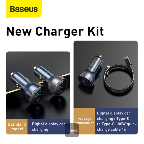 Baseus Quick Charge 3.0 Dual USB Car Charger — alternate view