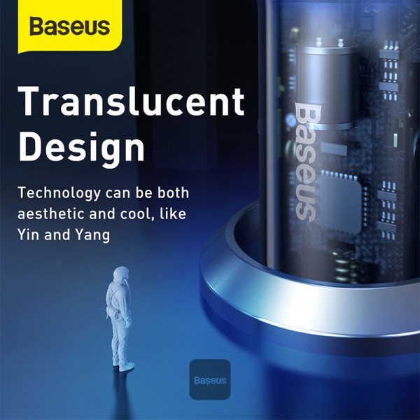 Baseus Quick Charge 3.0 Dual USB Car Charger — alternate view