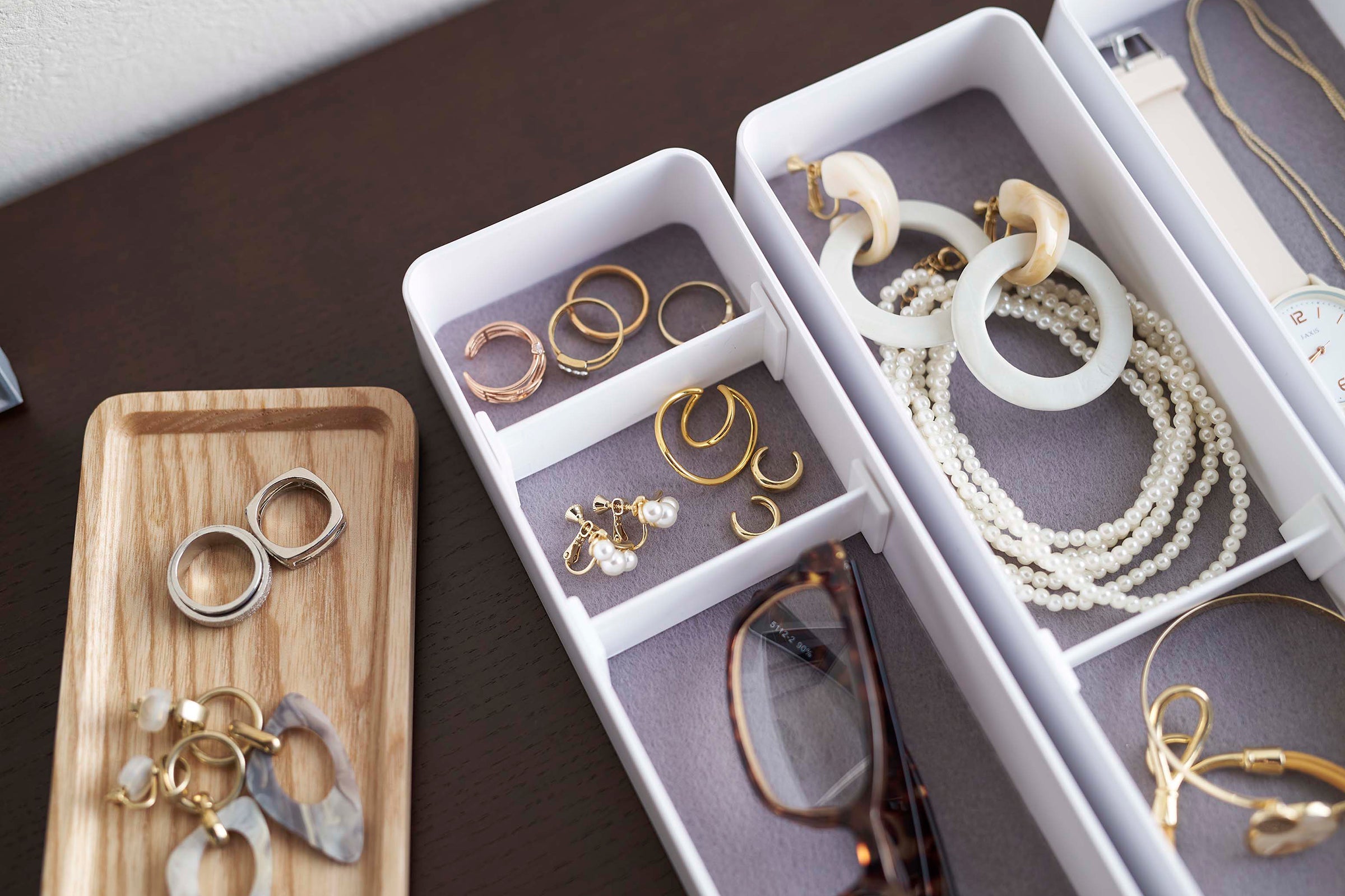 Sageandsill Stacking Accessories Or Watches Case Two Styles — alternate view