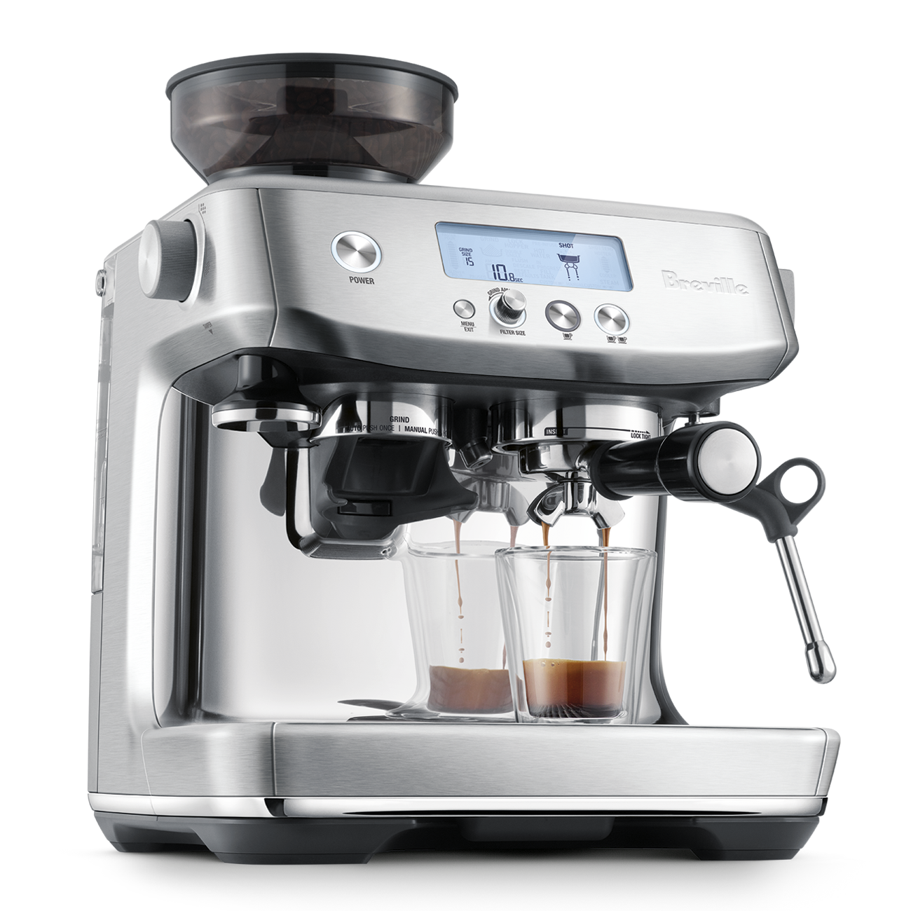 Breve Pro Espresso Machine — alternate view