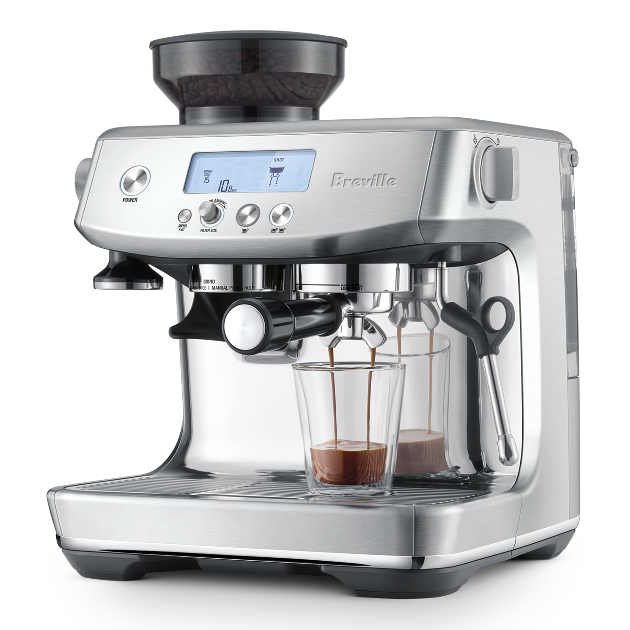 Breve Pro Espresso Machine — alternate view