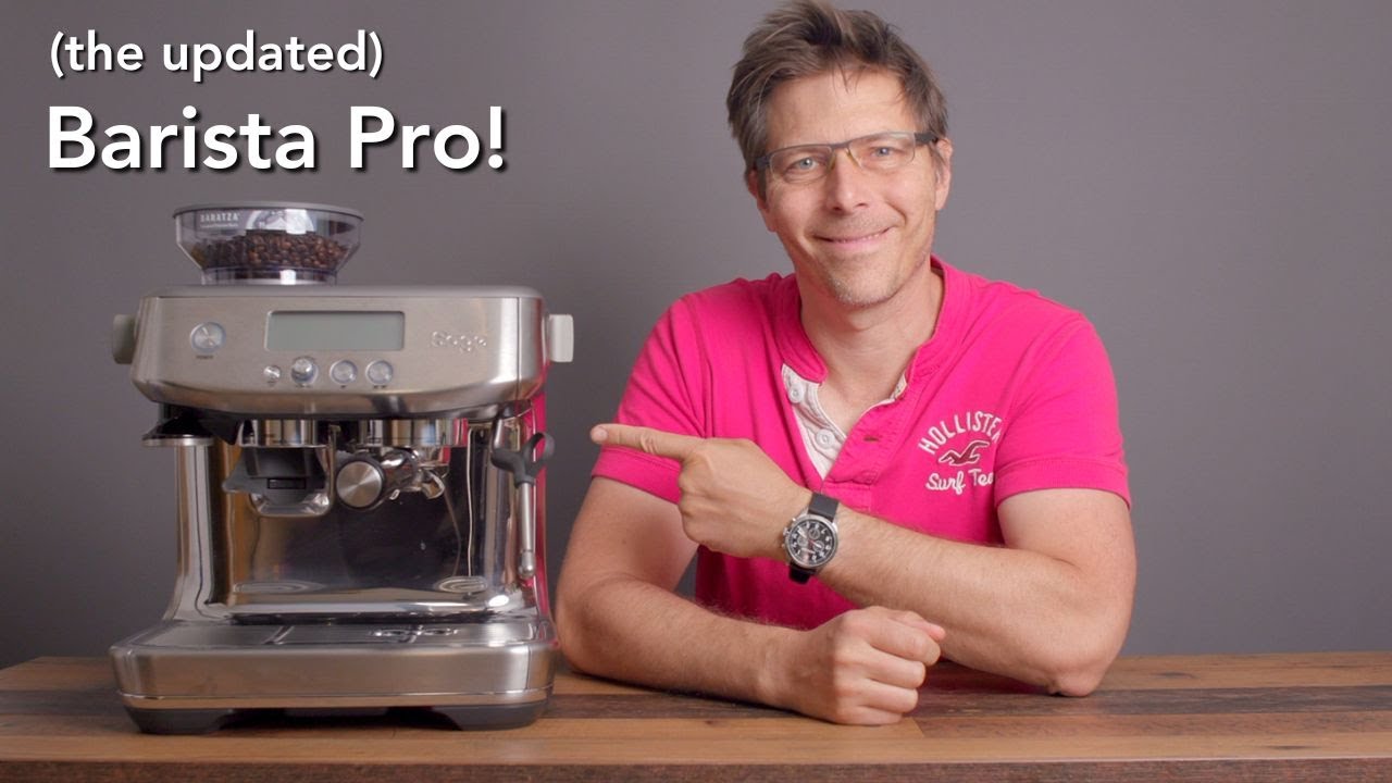 Breve Pro Espresso Machine — alternate view