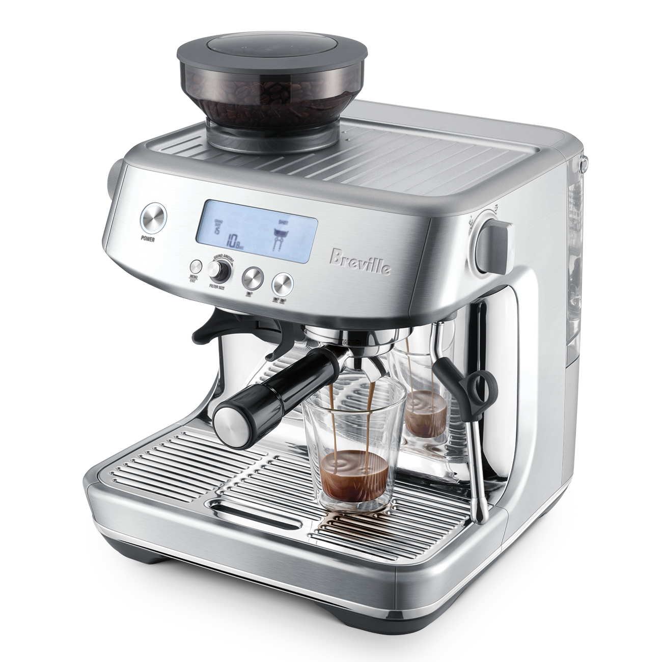 Breve Pro Espresso Machine — alternate view