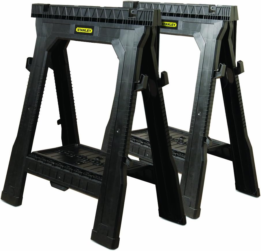 Stanley Portable Folding Sawhorse 2 Pk — alternate view