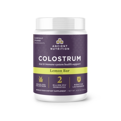Ancient Nutrition Colostrum Powder Lemon Bar 60 Serv — alternate view