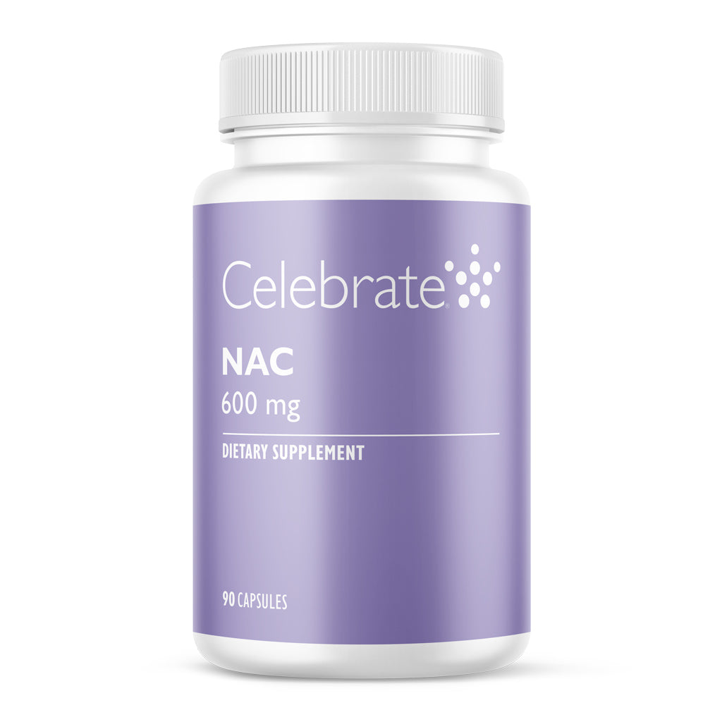 Celebrate Vitamins N-Acetyl L-Cysteine 600mg 90 Capsules