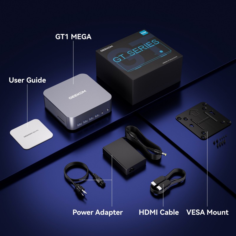 Geekom GT1 Mega Mini PC — alternate view