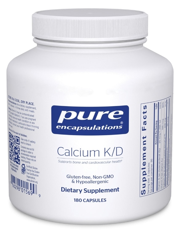 180's Calcium K D Dietary Supplement — alternate view