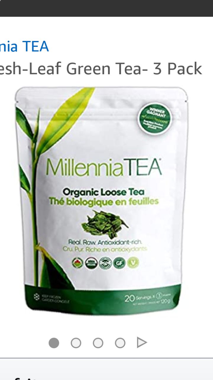 Millennia TEA Organic Loose Tea 20 Serving — alternate view