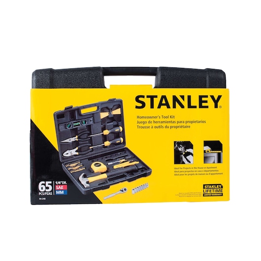 Stanley 65 Pc Homeowners Tool Kit — alternate view