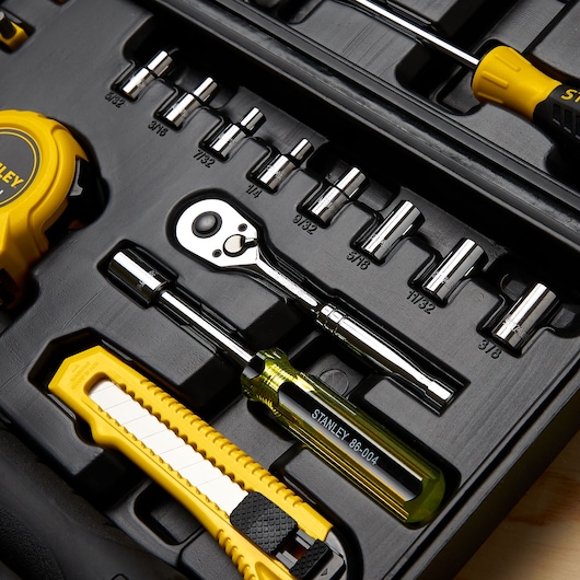 Stanley 65 Pc Homeowners Tool Kit — alternate view