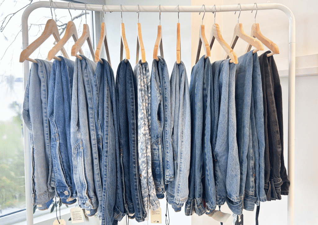 Levi's 501s in Luxor Street — alternate view