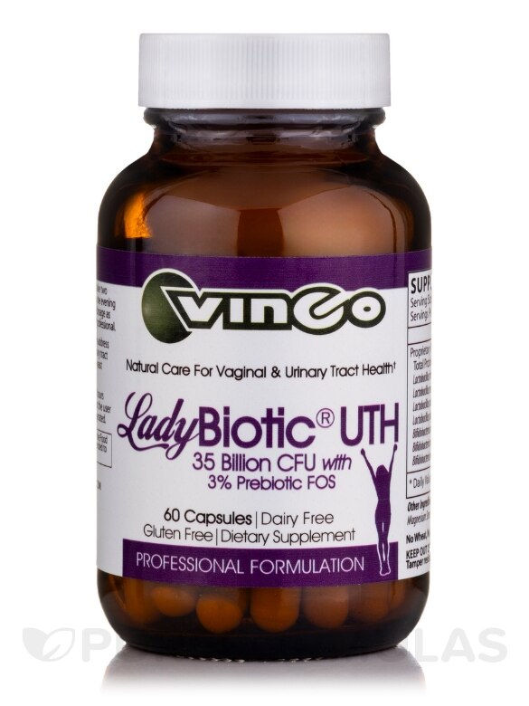 LadyBiotic UTH Supplement — alternate view
