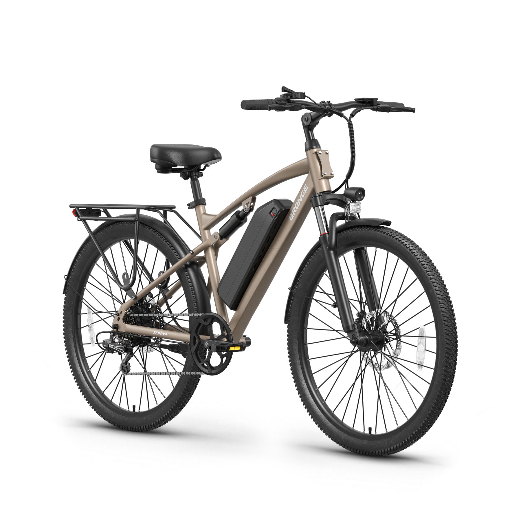 Qronge Thunder E-Bike — alternate view