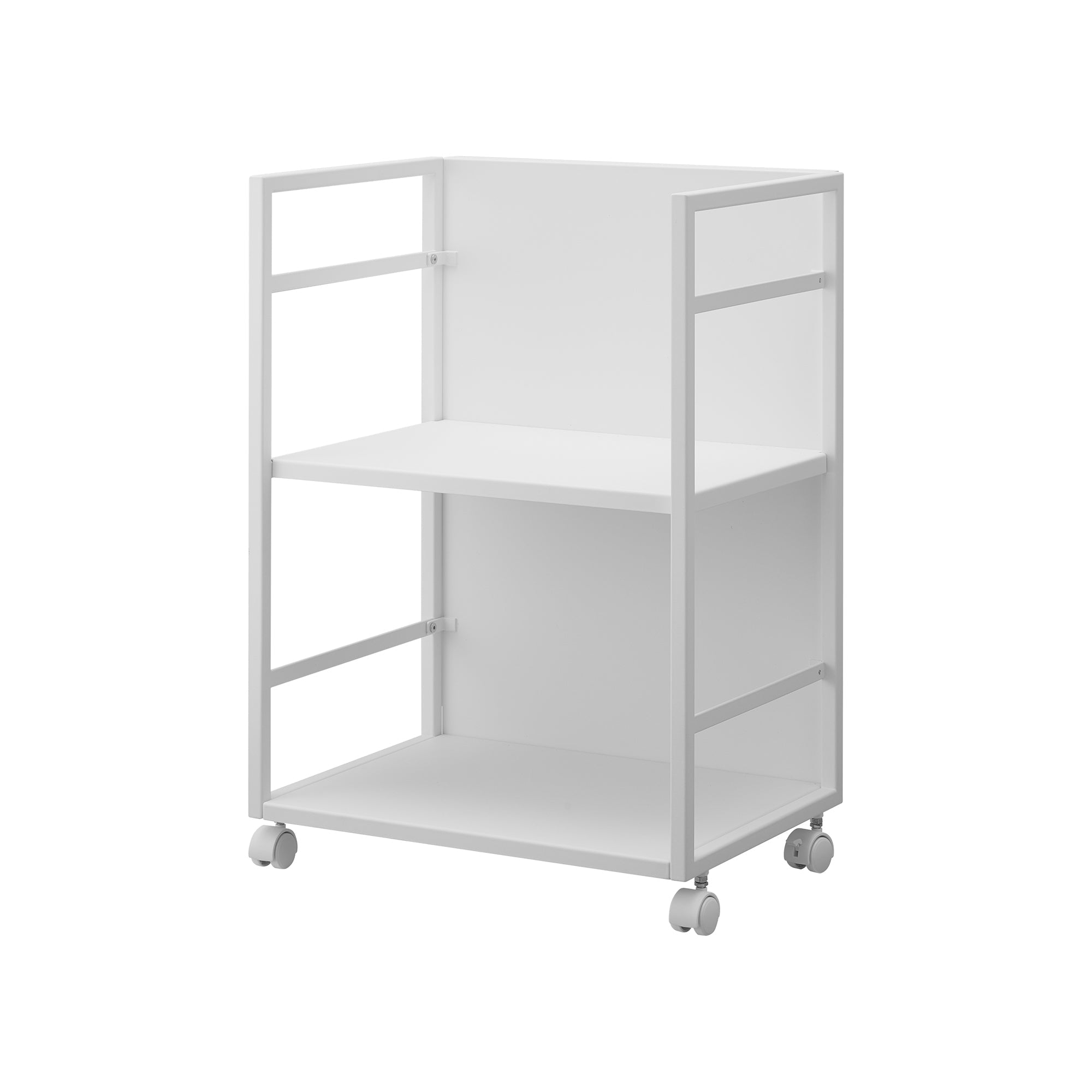 Sageandsill Two Tier Hideaway Storage Cart 24 H Steel — alternate view