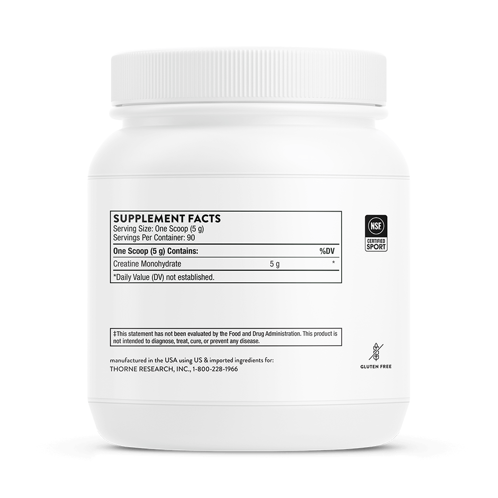 Thorne Creatine — alternate view