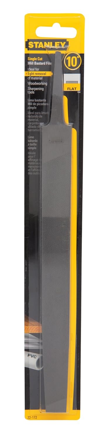 Stanley Single Cut Round Bastard File — alternate view