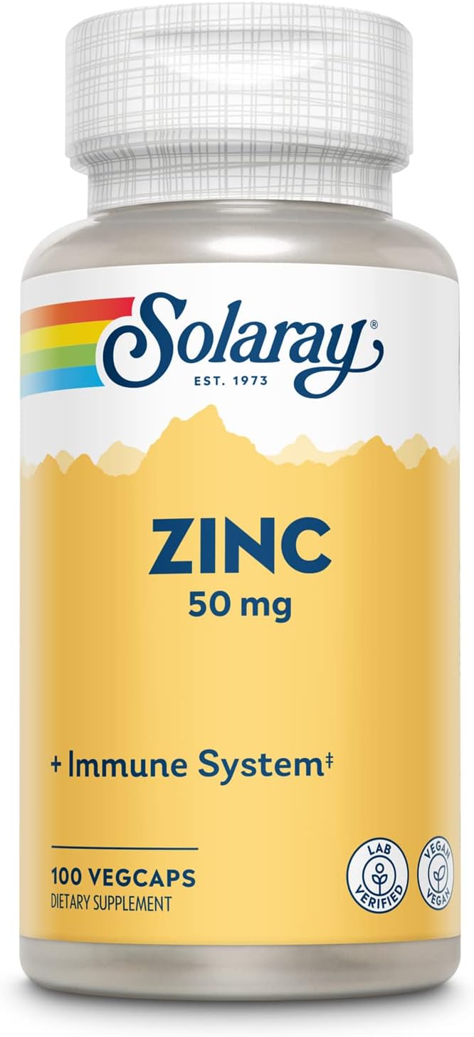 Solaray Zinc 50 MG 100 Vegcaps — alternate view