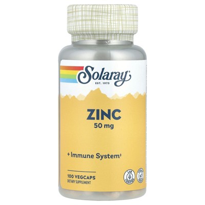 Solaray Zinc 50 MG 100 Vegcaps — alternate view