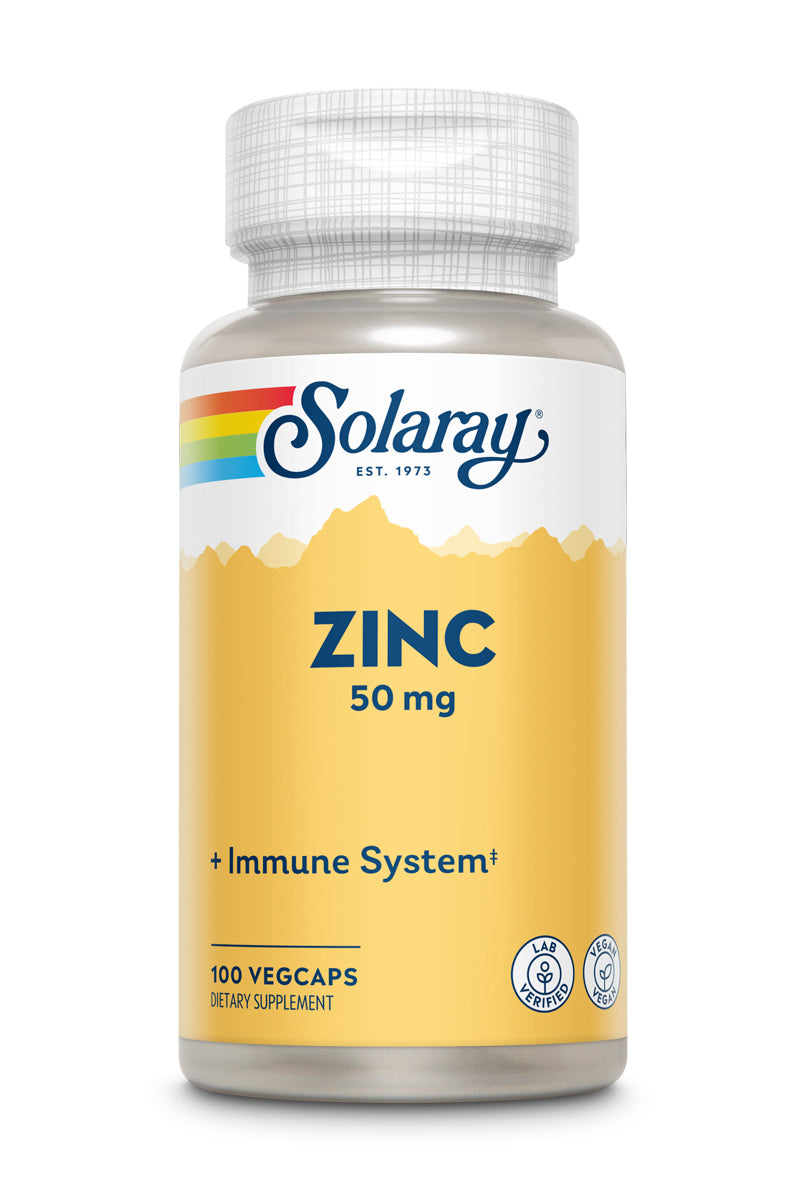 Solaray Zinc 50 MG 100 Vegcaps — alternate view