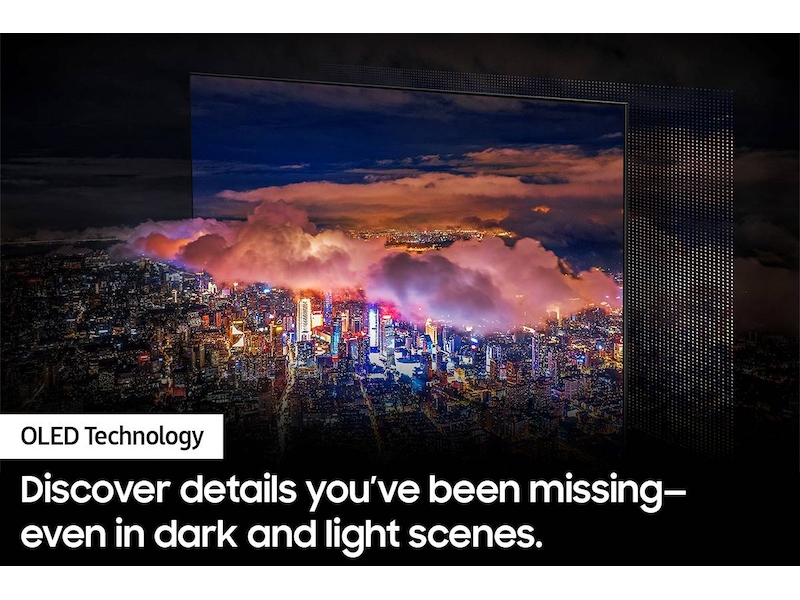 Samsung 55-inch S95D OLED TV — alternate view