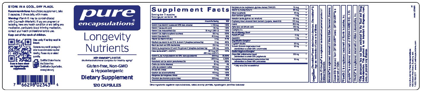 Kauai Longevity Nutrients — alternate view