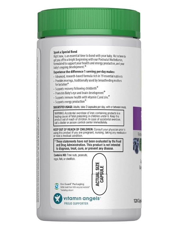 PureFormulas Postnatal Multivitamin — alternate view
