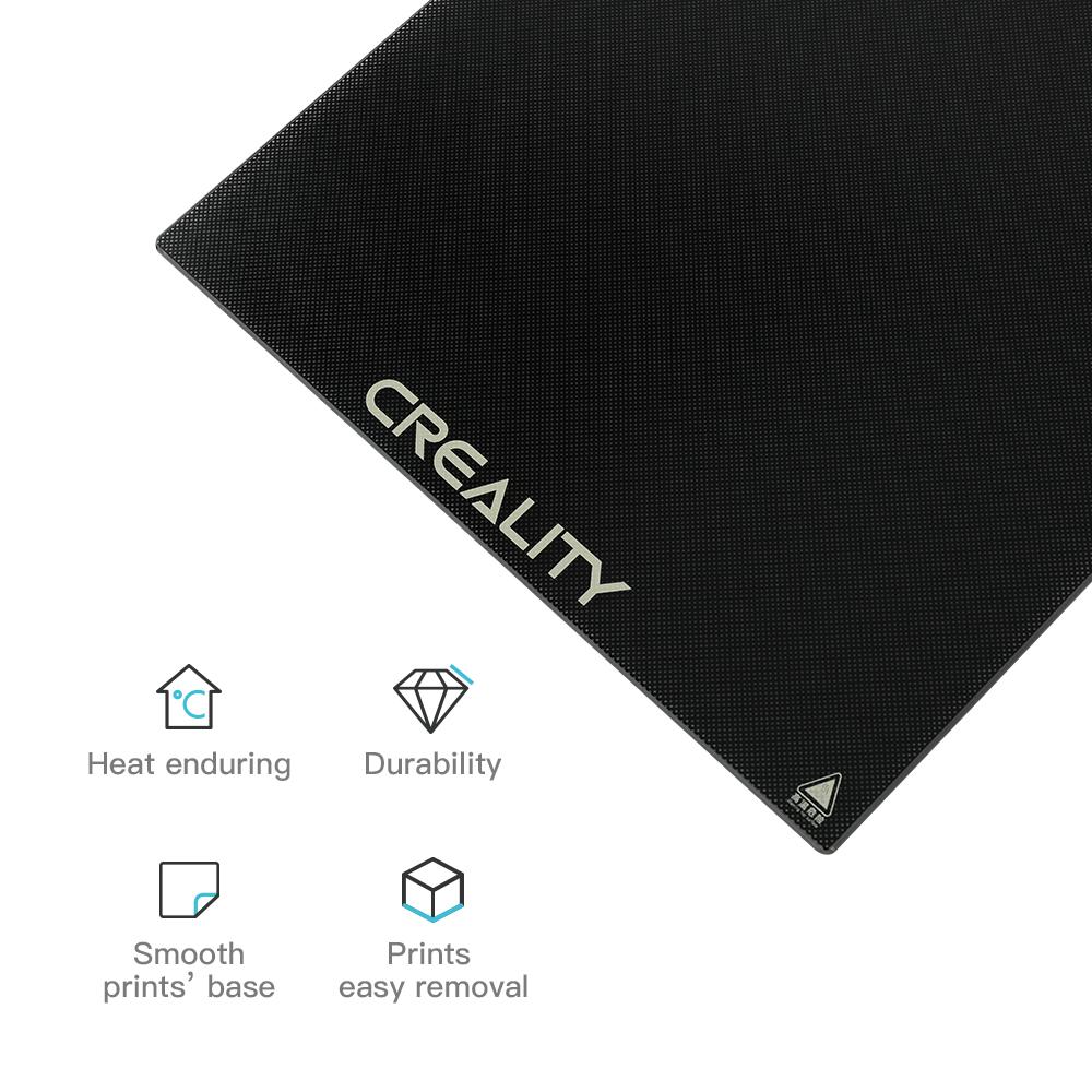 Creality Upgraded Heated Bed Build Plate Surface — alternate view