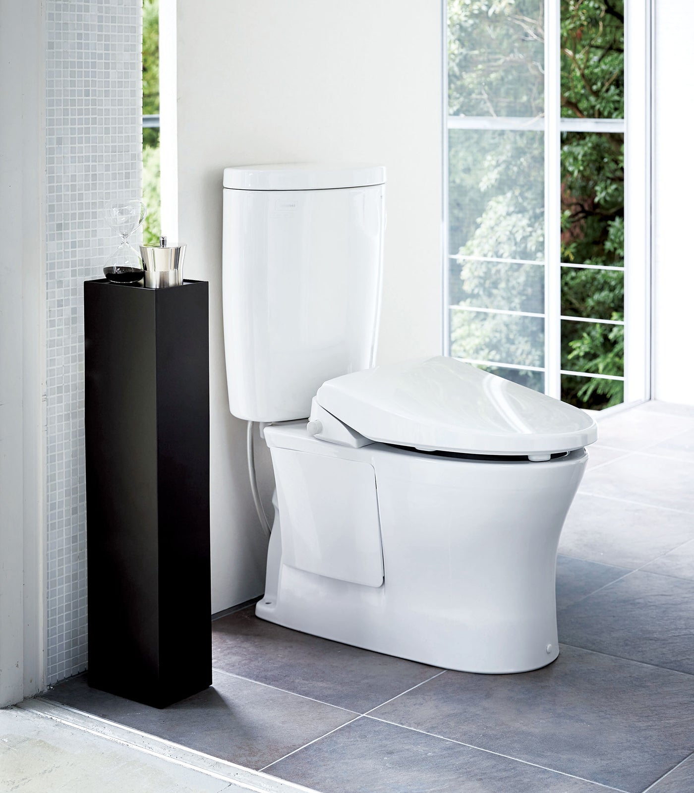Sageandsill Bathroom Organizer Steel Wood — alternate view