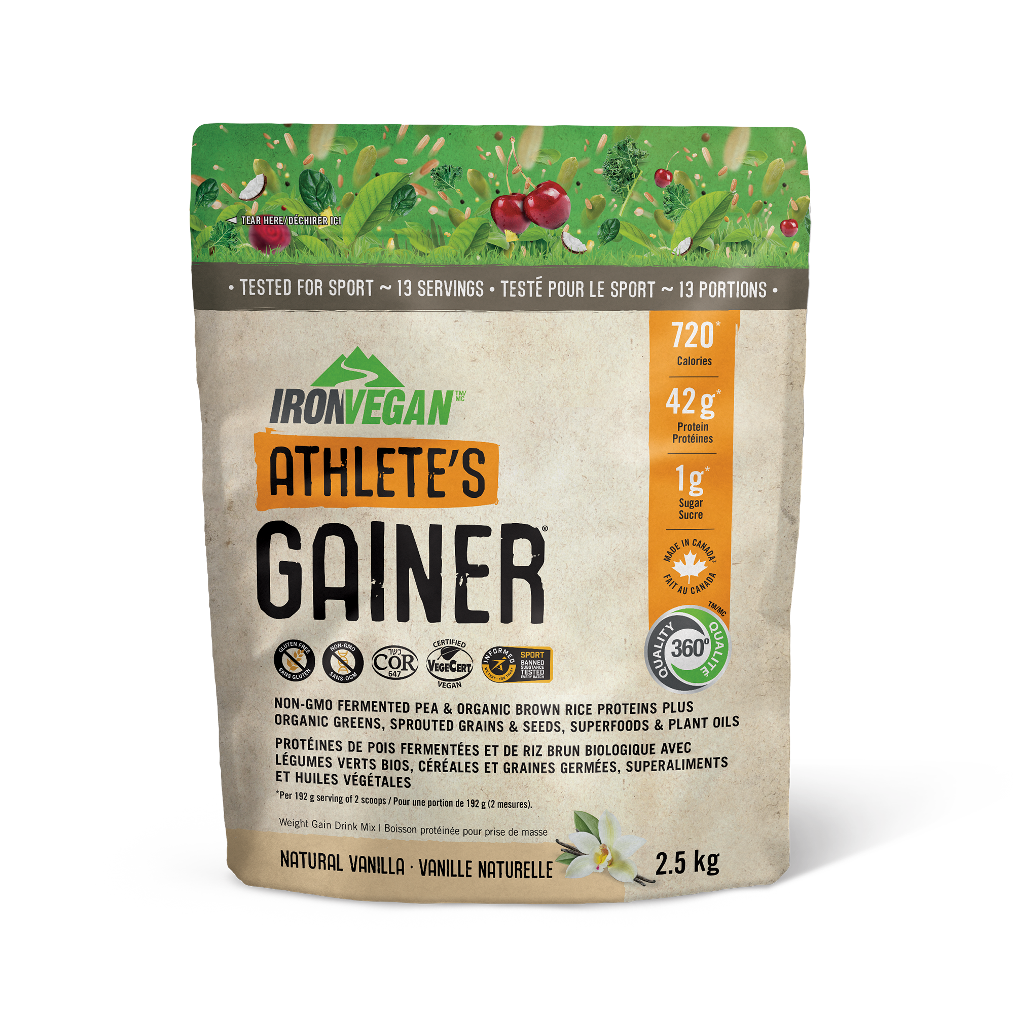 Progressive Athletes Gainer Chocolate 4.5 kg — alternate view