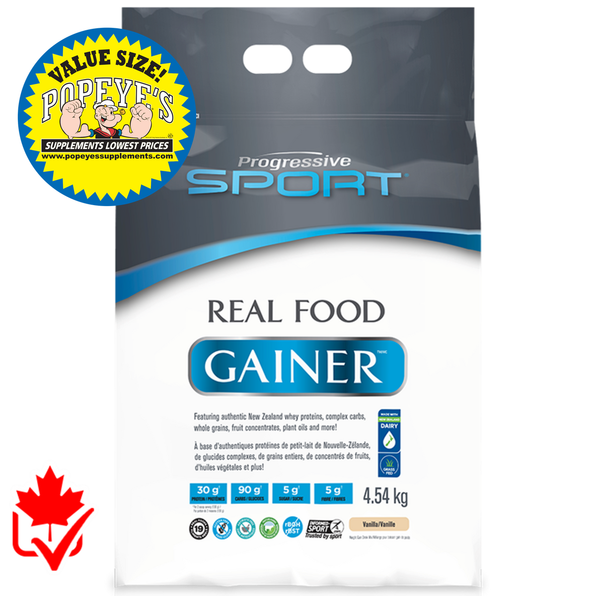 Progressive Athletes Gainer Chocolate 4.5 kg — alternate view