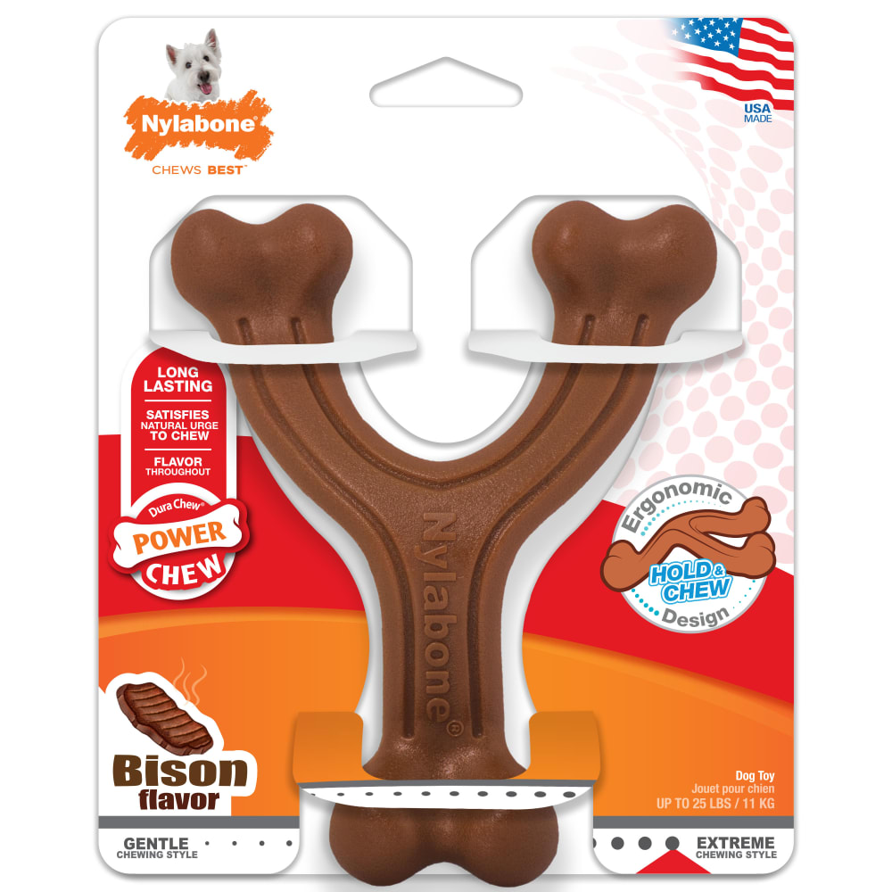 Nylabone Wishbone Durable Dog Chew — alternate view