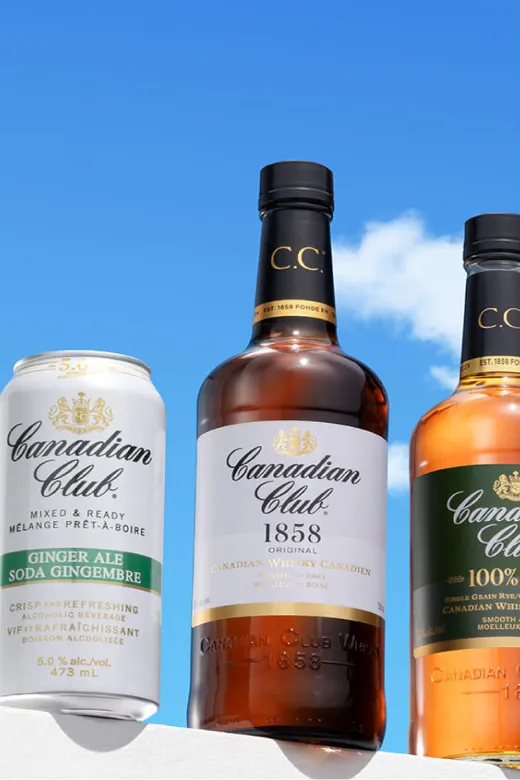 Canadian Club 1858 Canadian Whisky 1.0 L